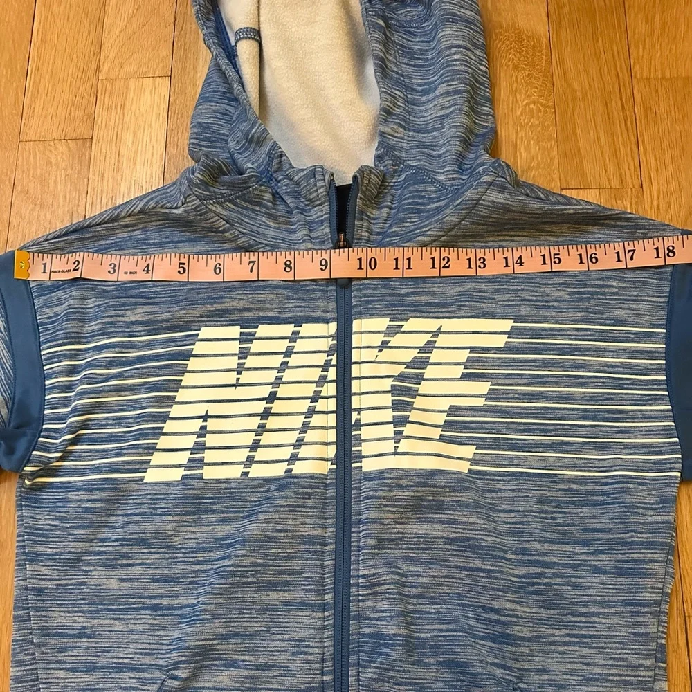 Nike Boys Therma Full Zip Hoodie - Size M - Picture 6 of 9